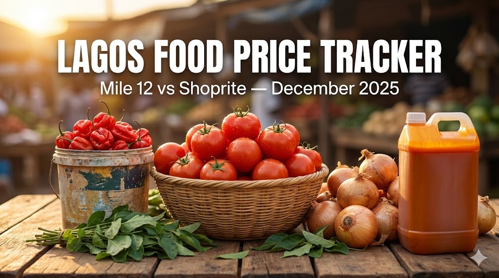 Lagos Food Price Tracker: Is Mile 12 Really Cheaper Than Your Local Market?